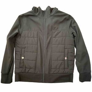 Colorado Outdoor Apparel ~ Mens Black Hooded Jacket ~ size Medium